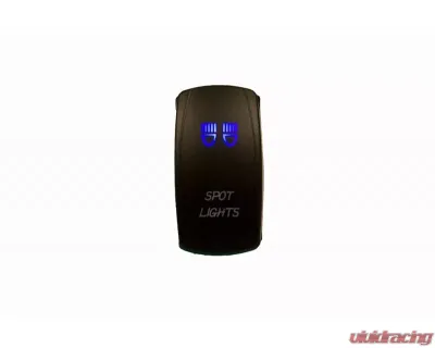 DragonFire Laser Etched Switch Spot Lights Blue - 04-0064