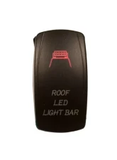 DragonFire Laser Etched Switch Roof LED Red                                     - 04-0075 - Image 2