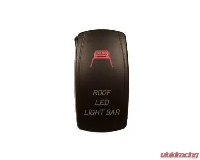 DragonFire Laser Etched Switch Roof LED Red - 04-0075