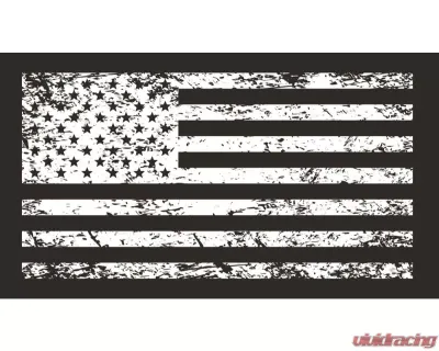 DragonFire Whip Flag USA Tattered (Double Sided) 24x14 - 04-0112