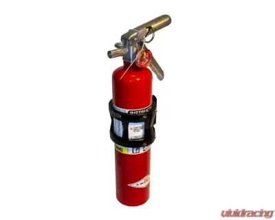 DragonFire Quick-Release Fire Extinguisher Cage Mount Black - 04-0808