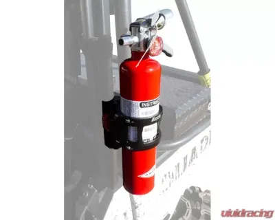 DragonFire Pro-Fit Cage Quick-Release Fire Extinguisher Cage Mount Black - 04-0809