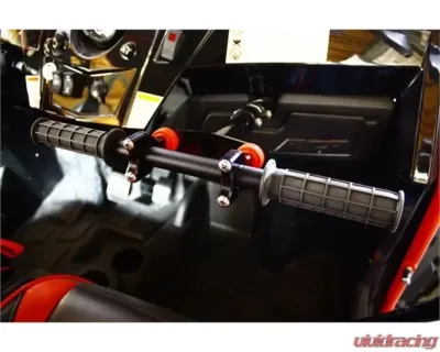 DragonFire Navigator Bar Kits Straight w/Black Pad Polaris RZR 900 2015-2016 - 04-1009