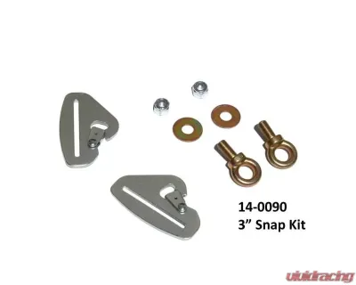 DragonFire 3" Quick Release Harness Mounting Snap Kit - 14-0090