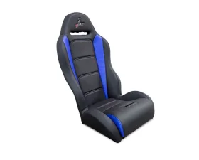 DragonFire HighBack RT Seat Black And Blue Polaris RZR | Genera | XP