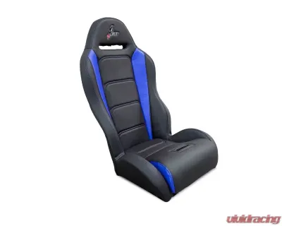 DragonFire HighBack RT Seat Black And Blue Polaris RZR | Genera | XP - 15-1154