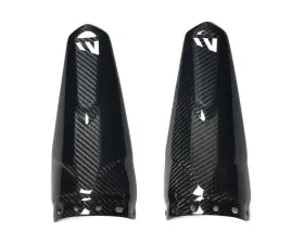 FourWerx Carbon Fiber Rear Shock Guards Can-Am Maverick X3 2017-2021