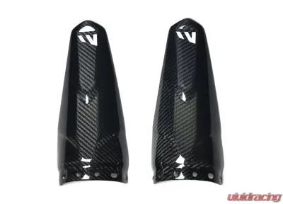 FourWerx Carbon Fiber Rear Shock Guards Can-Am Maverick X3 2017-2021 - X3-CF-SHOCK