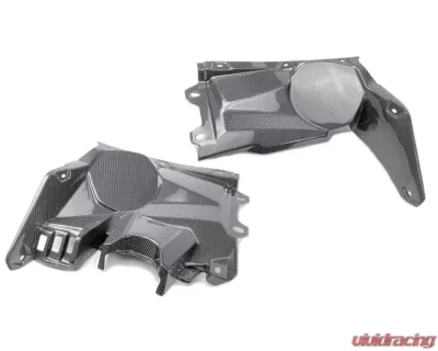 FourWerx Carbon Fiber Upper Dash Side Panels Can Am Maverick X3 2017-2021 - X3-CF-UPPERDASH