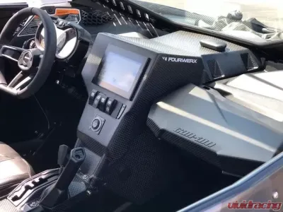 FourWerx Carbon Fiber G1|G2 Race Dash Can-Am Maverick X3 2017-2019 - X3-CF-DASH