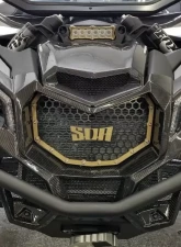 FourWerx Carbon Fiber Front Grill Surround/HL Surround Can-Am Maverick X3                                     - X3-CF-FRTCL - Image 2