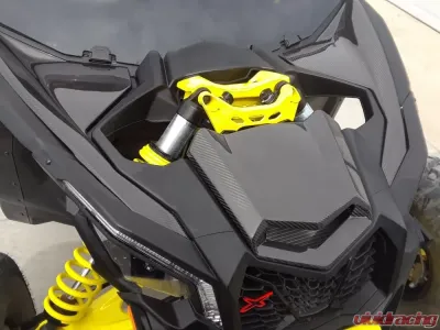 FourWerx Carbon Fiber Inner Hood Panel Set Can-Am Maverick X3 2016-2019 - X3-CF-IHP