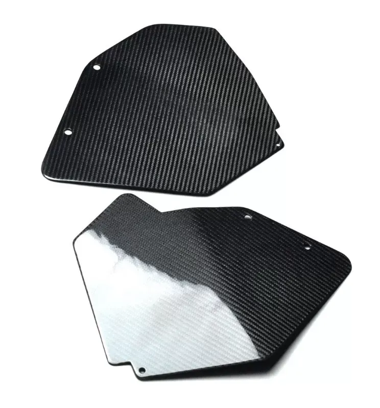 FourWerx Carbon Fiber Under Dash Panels Can-Am Maverick X3 - X3-CF-KICKPANEL