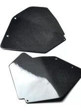 FourWerx Carbon Fiber Under Dash Panels Can-Am Maverick X3                                     - X3-CF-KICKPANEL - Image 2