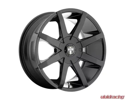 DUB S110 Push Wheel 22x9.5 Blank 35mm Gloss Black - S110229500+35D