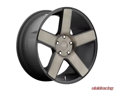 DUB S116 Baller Wheel 24x10 5X5 19mm Matte Black Double Dark Tint - S116240073+19
