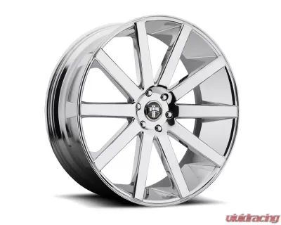 DUB S120 Shot Calla Chrome 1-Piece Cast Wheel 24x10 6x139.7 20mm - S120240084+20