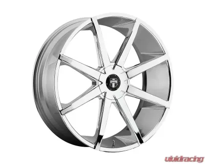 DUB S201 Push Wheel 20x8.5 Blank 45mm Chrome Plated - S201208500+45D