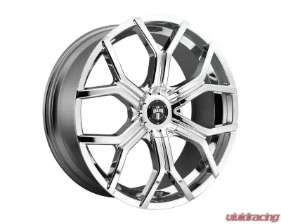 DUB S207 Royalty Wheel 22x9.5 Blank 40mm Chrome Plated - S207229500+40D