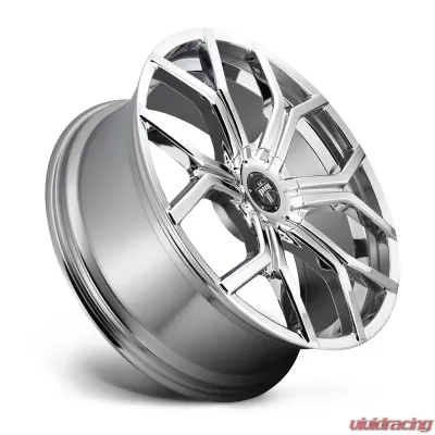 DUB S207 Royalty Chrome 1-Piece Cast Wheel 22x9.5 6x135|6x139.7 30mm - S207229597+30