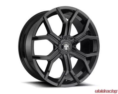 DUB S208 Royalty Gloss Black 1-Piece Cast Wheel 24x9.5 6x135|6x139.7 30mm - S208249597+30