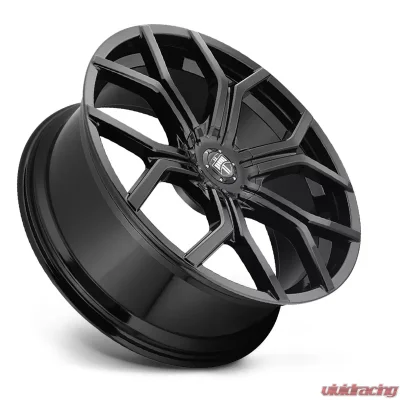 DUB S208 Royalty Gloss Black 1-Piece Cast Wheel 22x9.5 6x135|6x139.7 30mm - S208229597+30