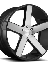 DUB S217 Baller Gloss Black Brushed 1-Piece Cast Wheel 22x9.5 6x139.7 19mm                                     - S217229584+19 - Image 2