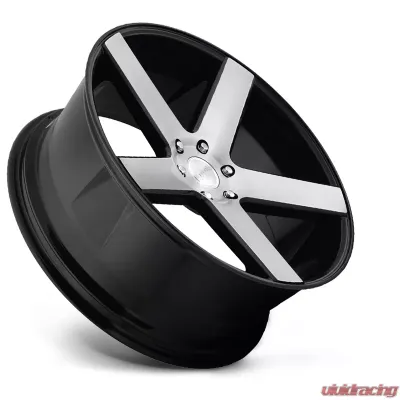 DUB S217 Baller Gloss Black Brushed 1-Piece Cast Wheel 22x9.5 6x139.7 19mm - S217229584+19