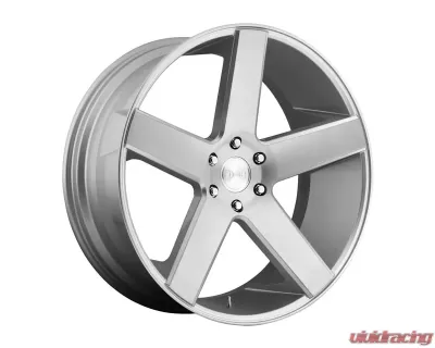 DUB S218 Baller Wheel 26x10 6X5.5 20mm Gloss Silver Brushed - S218260084+20