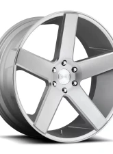 DUB S218 Baller Brushed Silver 1-Piece Cast Wheel 24x10 6x139.7 19mm                                     - S218240084+19 - Image 2