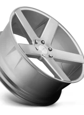 DUB S218 Baller Brushed Silver 1-Piece Cast Wheel 24x10 6x139.7 19mm                                     - S218240084+19 - Image 2