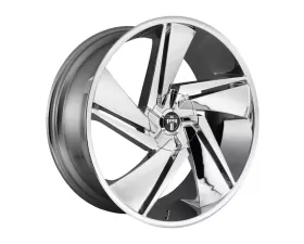 DUB S246 Fade Wheel 22x9.5 Blank 33mm Chrome Plated