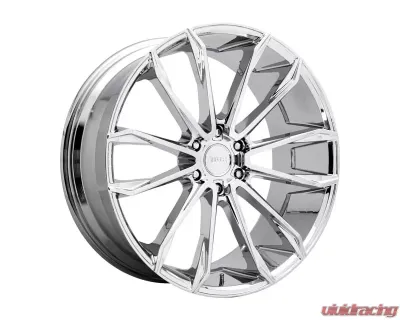 DUB 1 Piece Clout Wheel 24x10 6X135 30mm Chrome Plated - S251240089+30