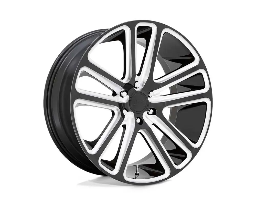 DUB S255 Flex Wheel 24x10 5x127 10mm Gloss Black Milled - S255240073+10