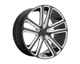 DUB S255 Flex Wheel 26x10 5x127 10mm Gloss Black Milled