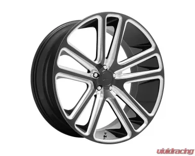 DUB S255 Flex Wheel 26x10 6x135 30mm Gloss Black Milled - S255260089+30