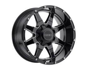 G-FX Wheels TR12 18x9 8x170 12mm Gloss Black Milled