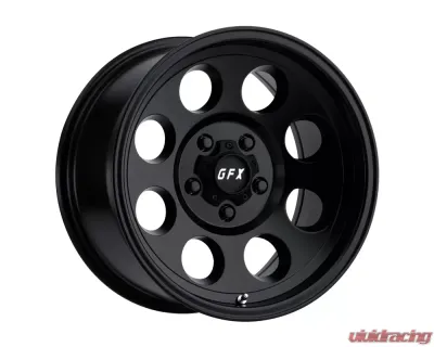 G-FX Wheels TR-16 15x8 5x139.7 -19mm Matte Black - T16 580-5139N19 MB