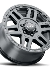 G-FX Wheels Van Wheels MV2 16x6.5 6x130 45mm Matte Black                                     - MV2 665-6130-45 MB - Image 2