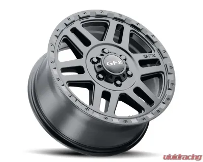 G-FX Wheels Van Wheels MV2 16x6.5 6x130 45mm Matte Black - MV2 665-6130-45 MB