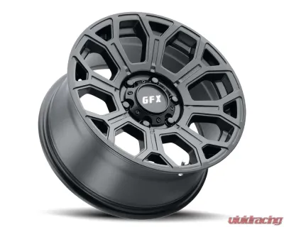 G-FX Wheels Truck Wheels TR-19 17x8.5 6x139.7 0mm Matte Black - T19 785-6139-00 MB