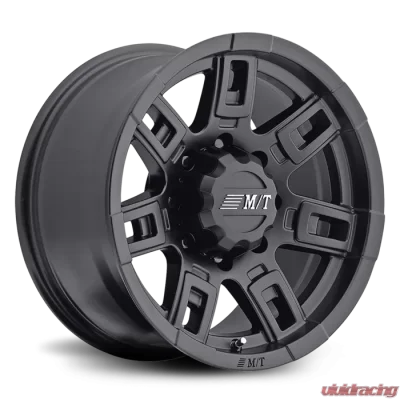 Sidebiter II 15x8 with 5x4.50 Bolt Pattern 3.625 Back Space Satin Black Mickey Thompson - 250539