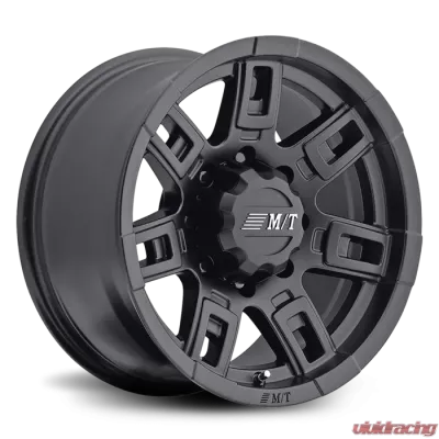 Sidebiter II 16x8 with 8x6.50 Bolt Pattern 4.500 Back Space Satin Black Mickey Thompson - 250546