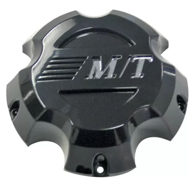 Sidebiter II Center Caps 5X5.50 Bolt On Closed 135MM Flat Black Mickey Thompson - 250394