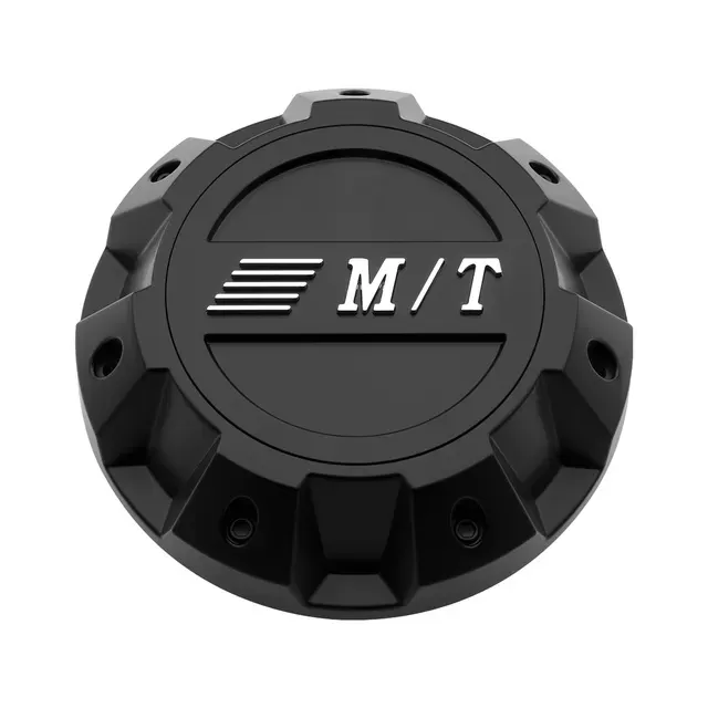 Sidebiter II Center Caps 6X5.50/135 Bolt On Closed 135MM Flat Black Mickey Thompson - 250395