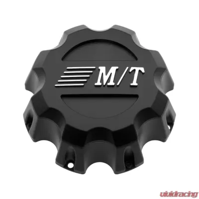 Sidebiter II Center Caps 8X170 Bolt On Closed 165MM Flat Black Mickey Thompson - 250397