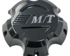 Sidebiter II Center Caps 5X4.50/5.00 Bolt On Closed 109MM Flat Black Mickey Thompson