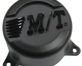 Classic Baja Lock Center Caps 5 X 5.5 Bolt On Closed 3.070 Inch Flat Black Mickey Thompson