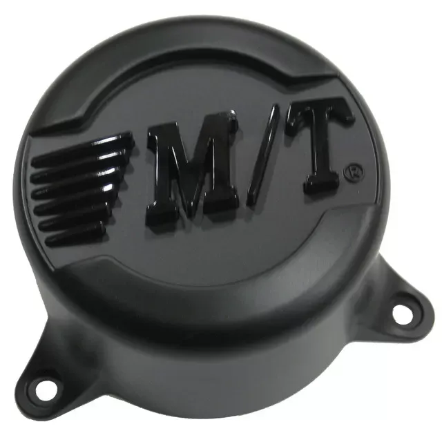 Classic Baja Lock Center Caps 6 X 5.5 Bolt On Closed 2.874 Inch Flat Black Mickey Thompson - 250225