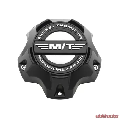 SD-5 Black Center Caps 5X150 Bolt On Closed Flat Black Mickey Thompson - 250386